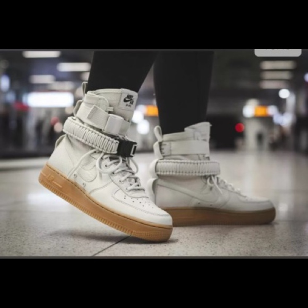 Nike SF Airforce 1 Size 7, worn but soles are pristine.